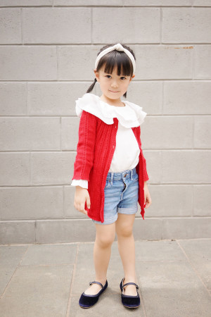 Veena Outer (Red) Girl