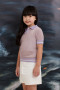 DARBY TOP GIRL IN LILAC