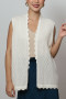 Kimso Vest Ivory (READY STOCK)