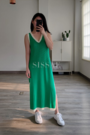 Cherish Dress Green